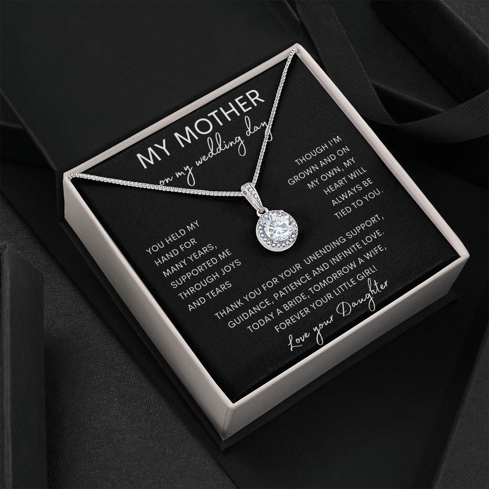 MY MOTHER | Eternal Hope Necklace | Mom Birthday Gift, Gift From Daughter, Mother Daughter Gift, Necklace For Mom, Mom Gift From Son