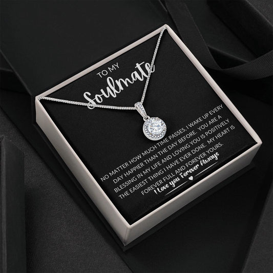 TO MY SOULMATE | Eternal Hope Necklace | To My Soulmate, Gift for soulmate, Anniversary gift, Girlfriend necklace, Gift for wife, Birthday gift