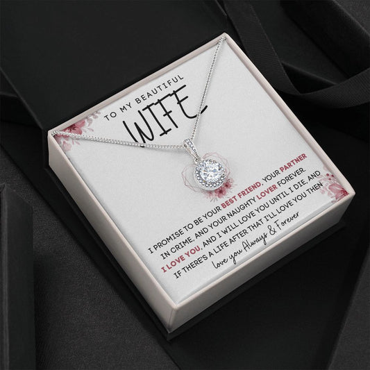 TO MY BEAUTIFUL WIFE | Eternal Hope Necklace | BEST FRIEND PARTNER