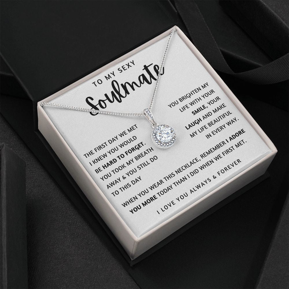 TO MY SEXY SOULMATE | Eternal Hope Necklace | To My Soulmate, Gift for soulmate, Anniversary gift, Girlfriend necklace, Gift for wife, Birthday gift