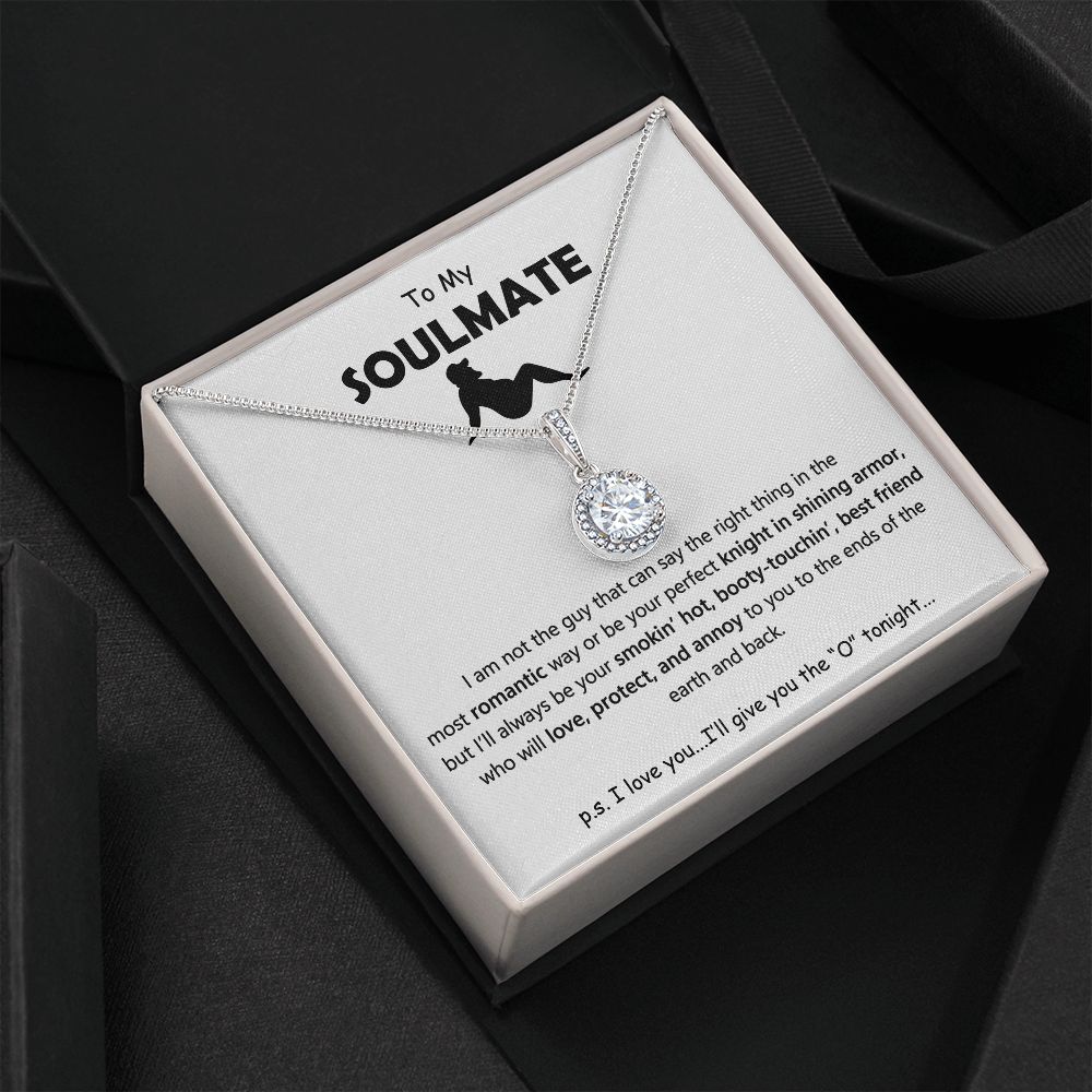 TO M Y SOULMATE | Eternal Hope Necklace | Soulmate necklace, Soulmate gift, Anniversary gift, Wife necklace, Gift for her
