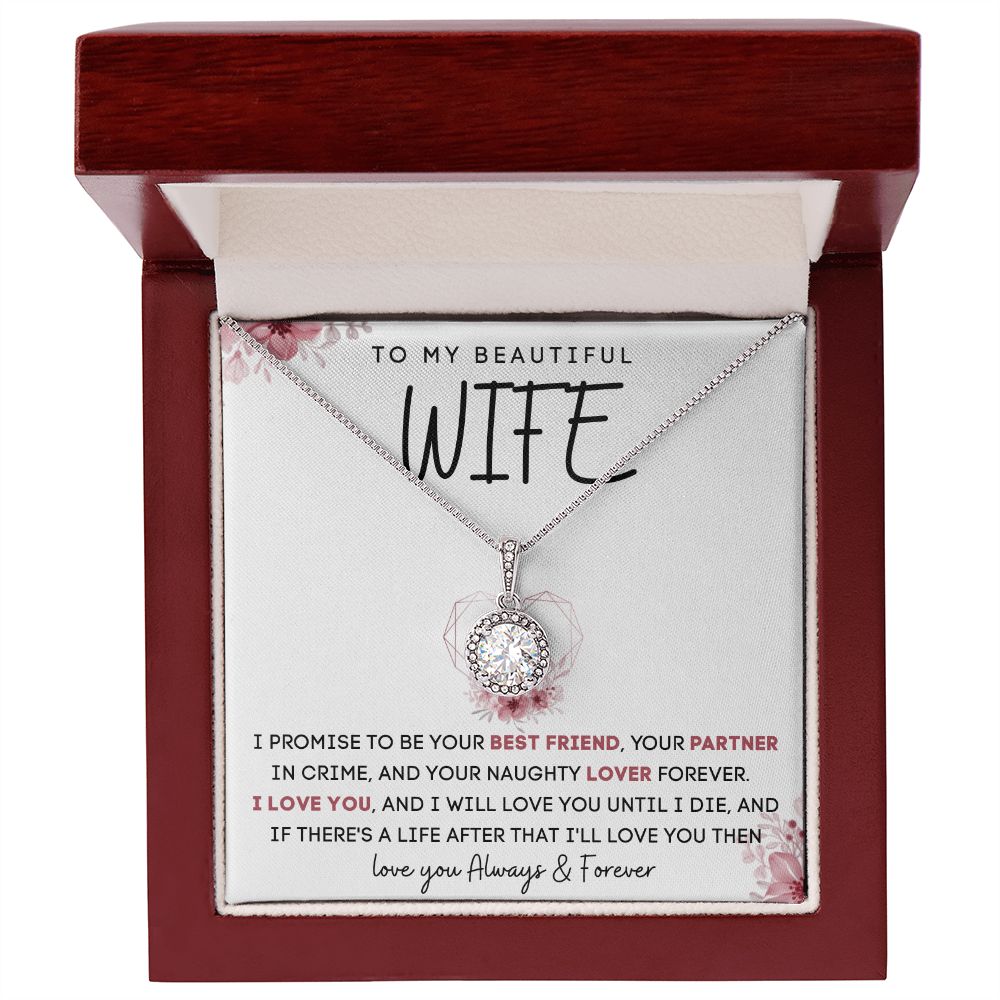 TO MY BEAUTIFUL WIFE | Eternal Hope Necklace | BEST FRIEND PARTNER