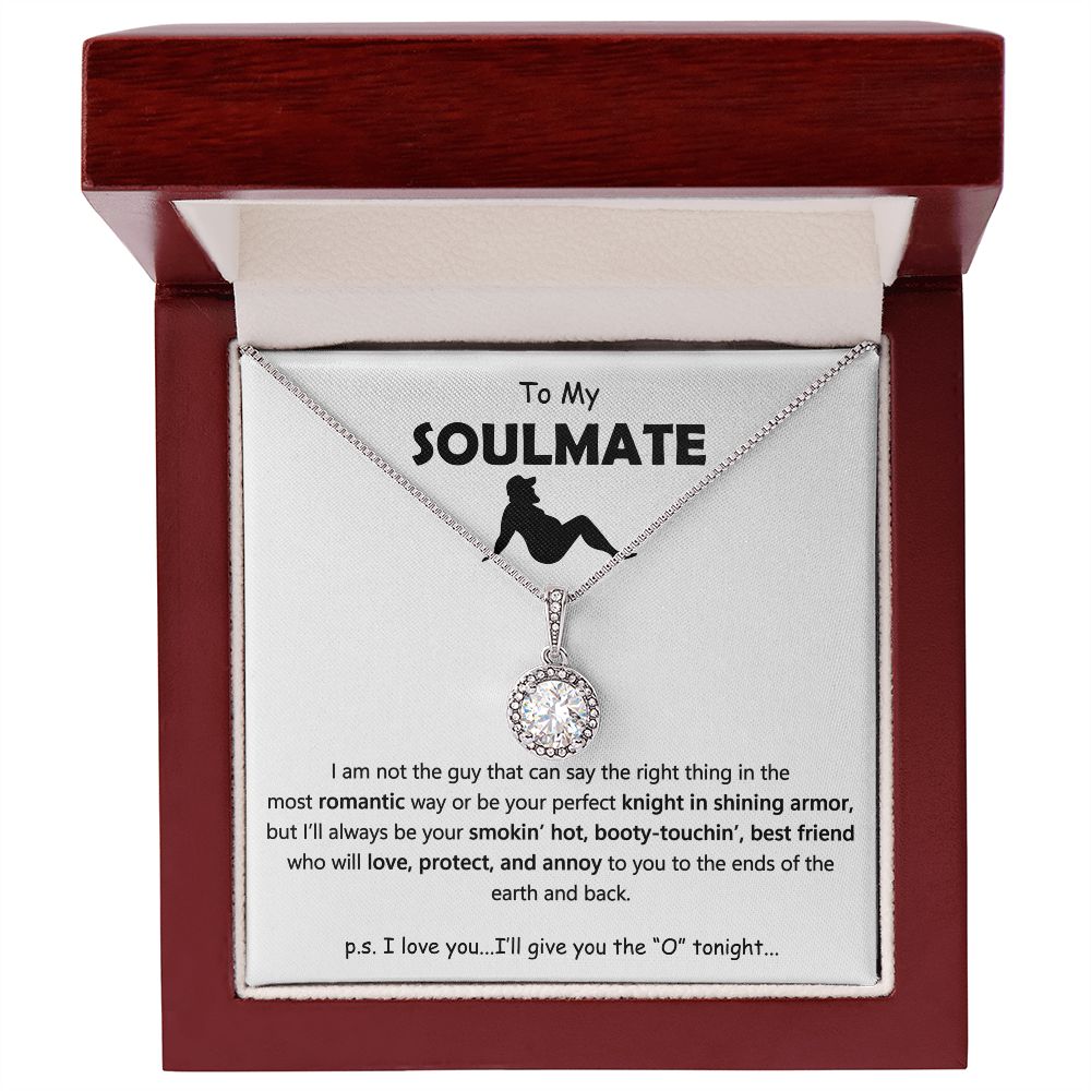 TO M Y SOULMATE | Eternal Hope Necklace | Soulmate necklace, Soulmate gift, Anniversary gift, Wife necklace, Gift for her