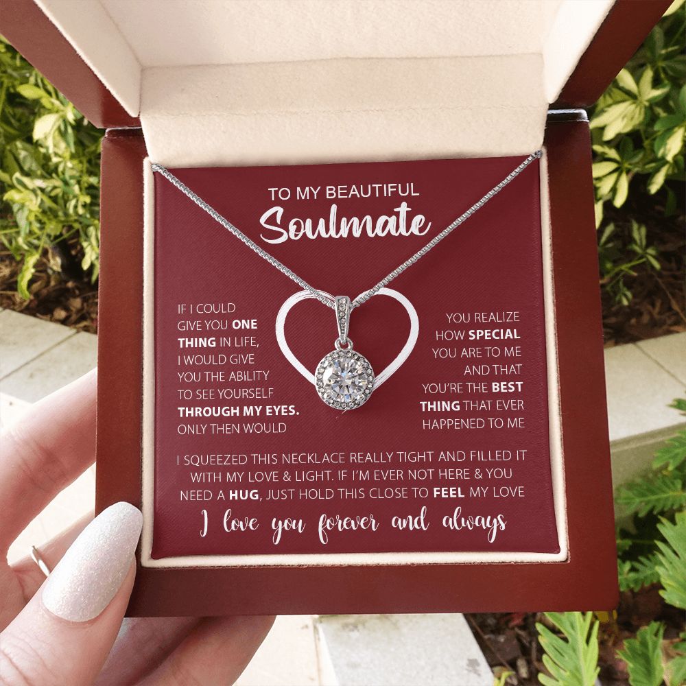 MY BEAUTIFUL SOULMATE | ETERNAL HOPE | To My Soulmate, Gift for soulmate, Anniversary gift, Gift for wife, Birthday gift