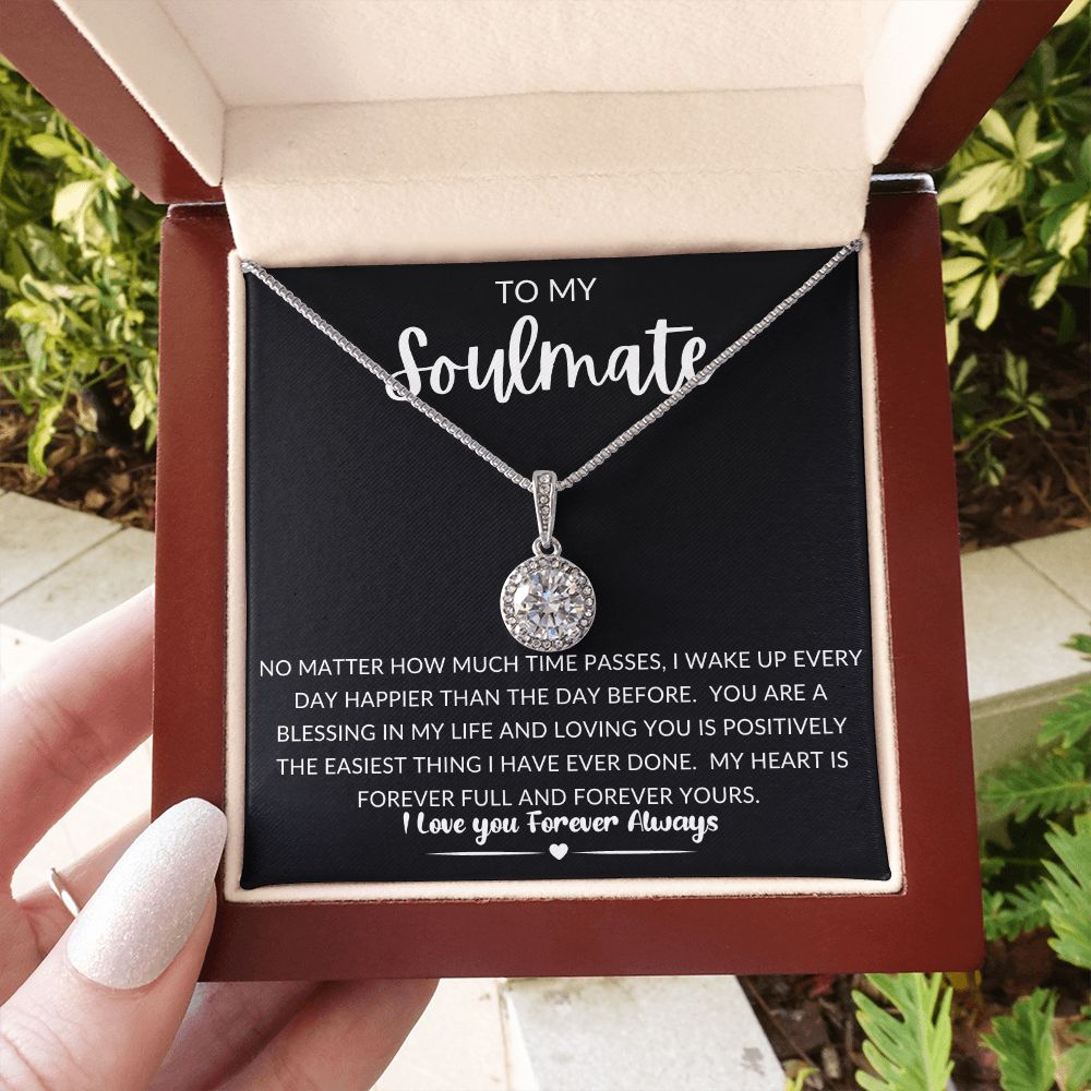 TO MY SOULMATE | Eternal Hope Necklace | To My Soulmate, Gift for soulmate, Anniversary gift, Girlfriend necklace, Gift for wife, Birthday gift