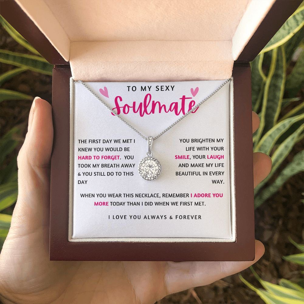 TO MY SEXY SOULMATE | Eternal Hope Necklace | To My Soulmate, Gift for soulmate, Anniversary gift, Girlfriend necklace, Gift for wife, Birthday gift