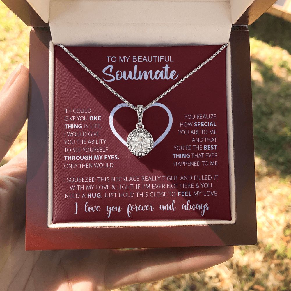 MY BEAUTIFUL SOULMATE | ETERNAL HOPE | To My Soulmate, Gift for soulmate, Anniversary gift, Gift for wife, Birthday gift
