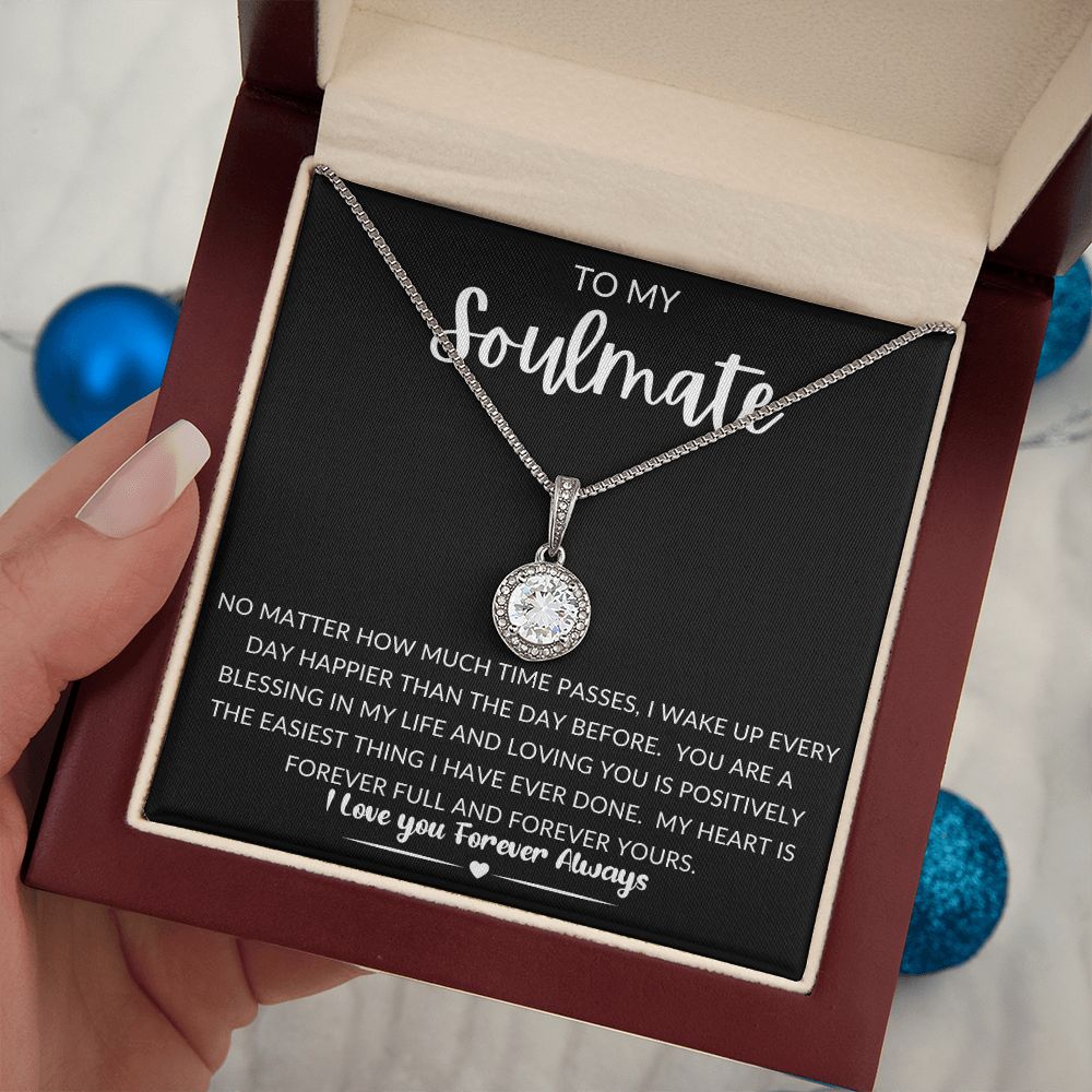 TO MY SOULMATE | Eternal Hope Necklace | To My Soulmate, Gift for soulmate, Anniversary gift, Girlfriend necklace, Gift for wife, Birthday gift
