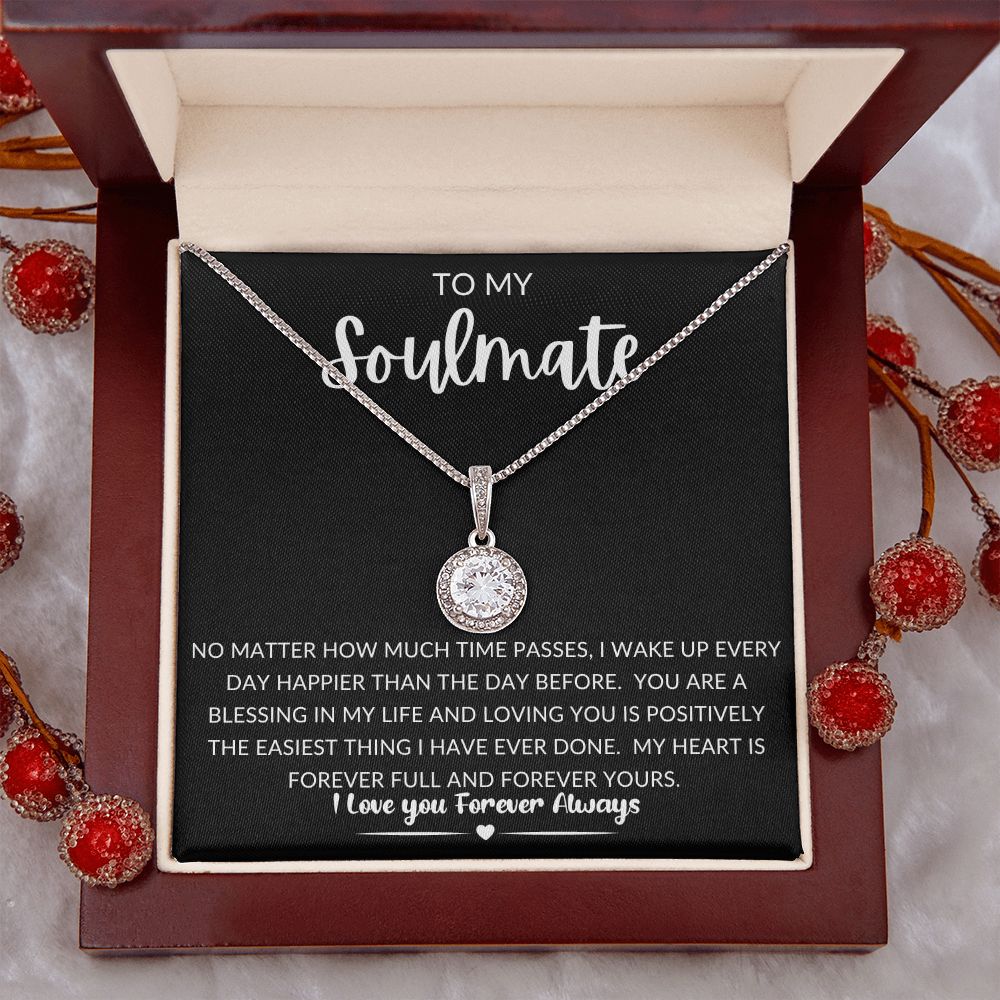 TO MY SOULMATE | Eternal Hope Necklace | To My Soulmate, Gift for soulmate, Anniversary gift, Girlfriend necklace, Gift for wife, Birthday gift