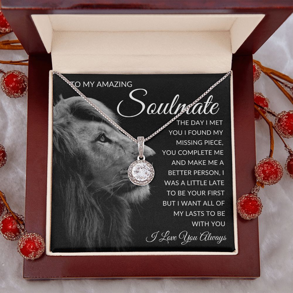 TO MY AMAZING SOULMATE | Eternal Hope Necklace | To My Soulmate, Gift for soulmate, Anniversary gift, Girlfriend necklace, Gift for wife, Birthday gift