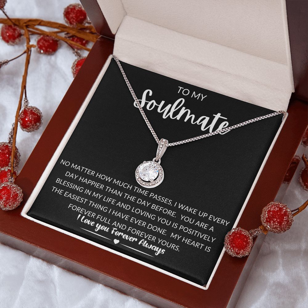 TO MY SOULMATE | Eternal Hope Necklace | To My Soulmate, Gift for soulmate, Anniversary gift, Girlfriend necklace, Gift for wife, Birthday gift