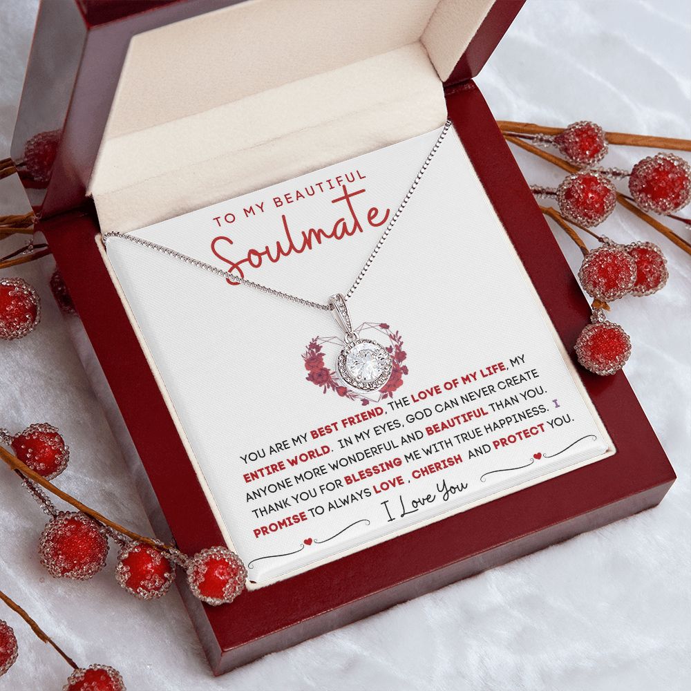 To My Beautiful Soulmate | Eternal Hope Necklace | You Are My Best Friend