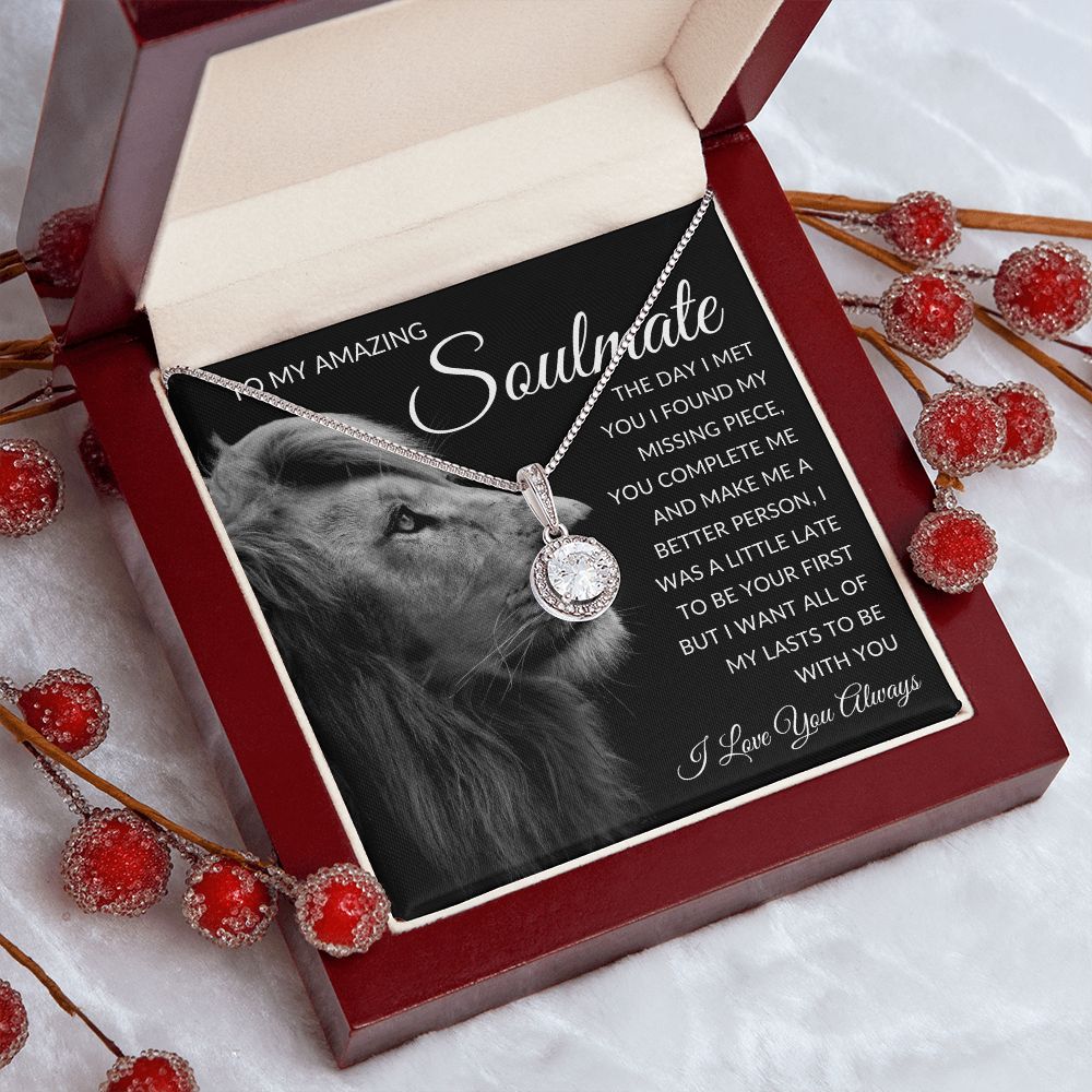 TO MY AMAZING SOULMATE | Eternal Hope Necklace | To My Soulmate, Gift for soulmate, Anniversary gift, Girlfriend necklace, Gift for wife, Birthday gift