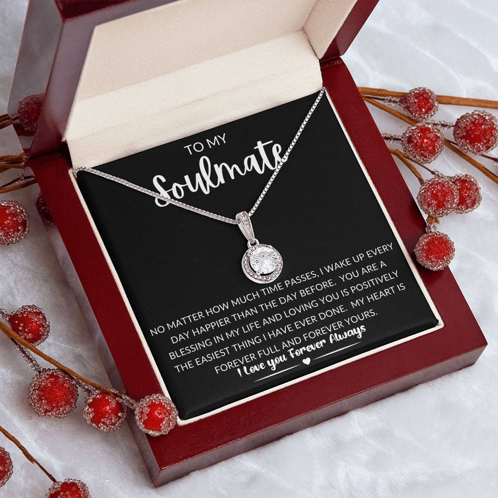 TO MY SOULMATE | Eternal Hope Necklace | To My Soulmate, Gift for soulmate, Anniversary gift, Girlfriend necklace, Gift for wife, Birthday gift