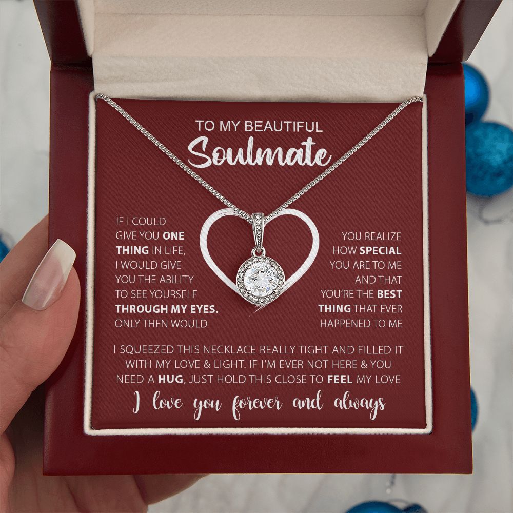 MY BEAUTIFUL SOULMATE | ETERNAL HOPE | To My Soulmate, Gift for soulmate, Anniversary gift, Gift for wife, Birthday gift