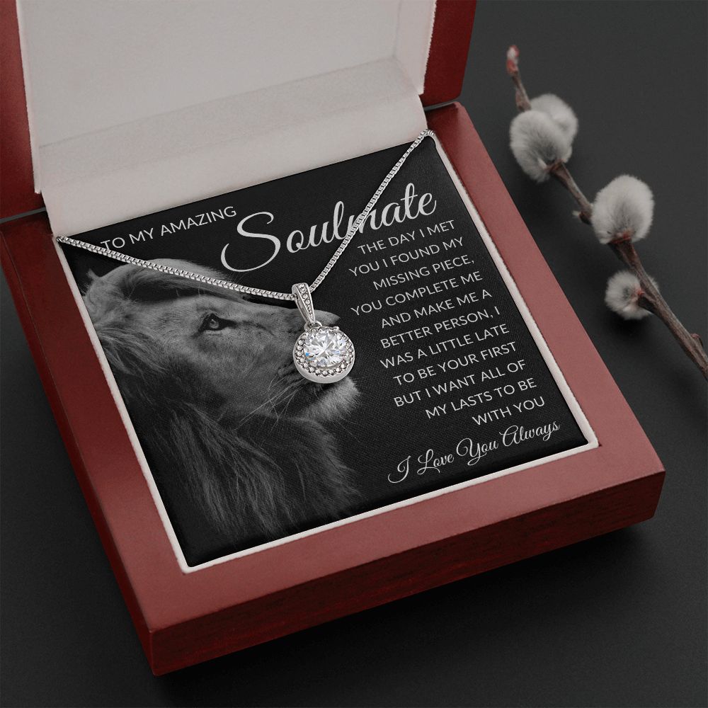 TO MY AMAZING SOULMATE | Eternal Hope Necklace | To My Soulmate, Gift for soulmate, Anniversary gift, Girlfriend necklace, Gift for wife, Birthday gift