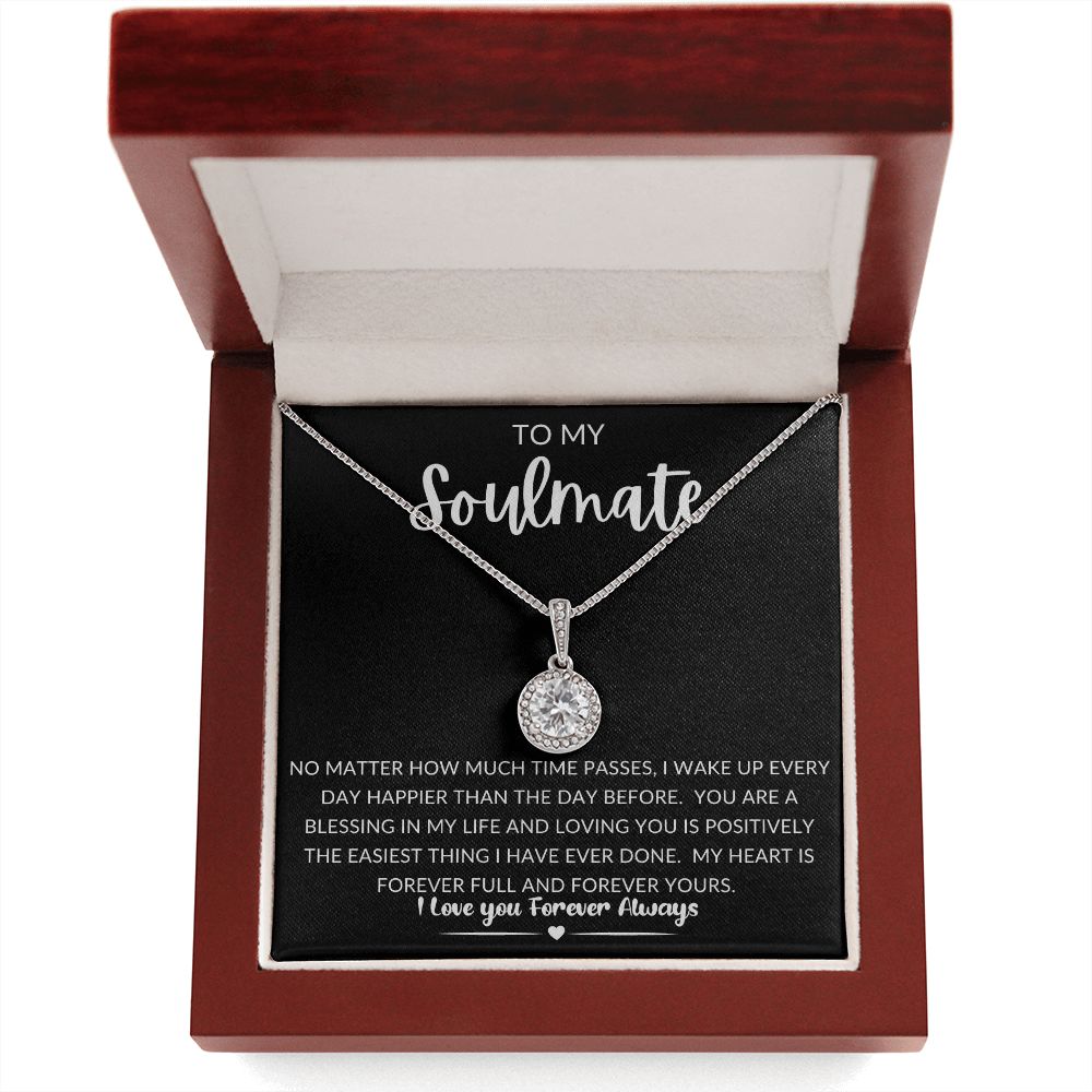 TO MY SOULMATE | Eternal Hope Necklace | To My Soulmate, Gift for soulmate, Anniversary gift, Girlfriend necklace, Gift for wife, Birthday gift