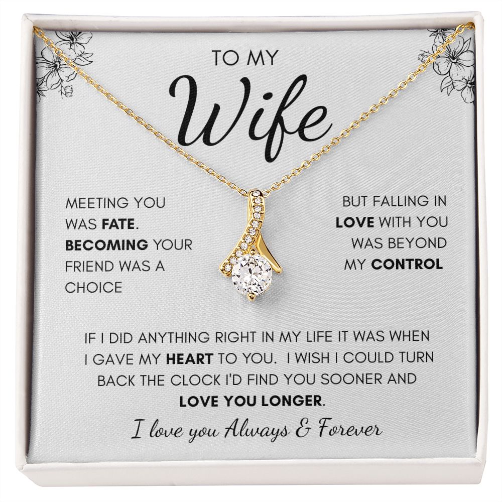 To My Wife | Alluring Beauty Necklace