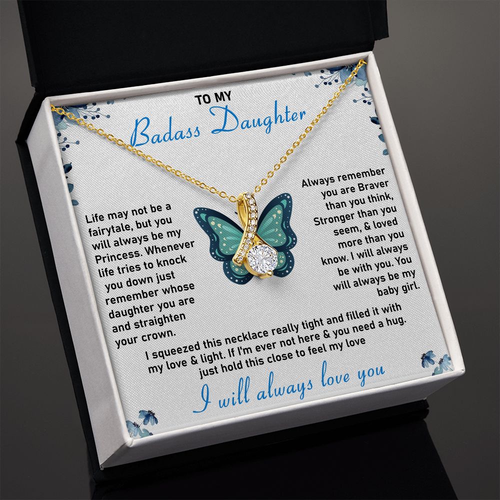 TO MY BADASS DAUGHTER | Daughter Birthday, Gift From Dad, Gift from Mom