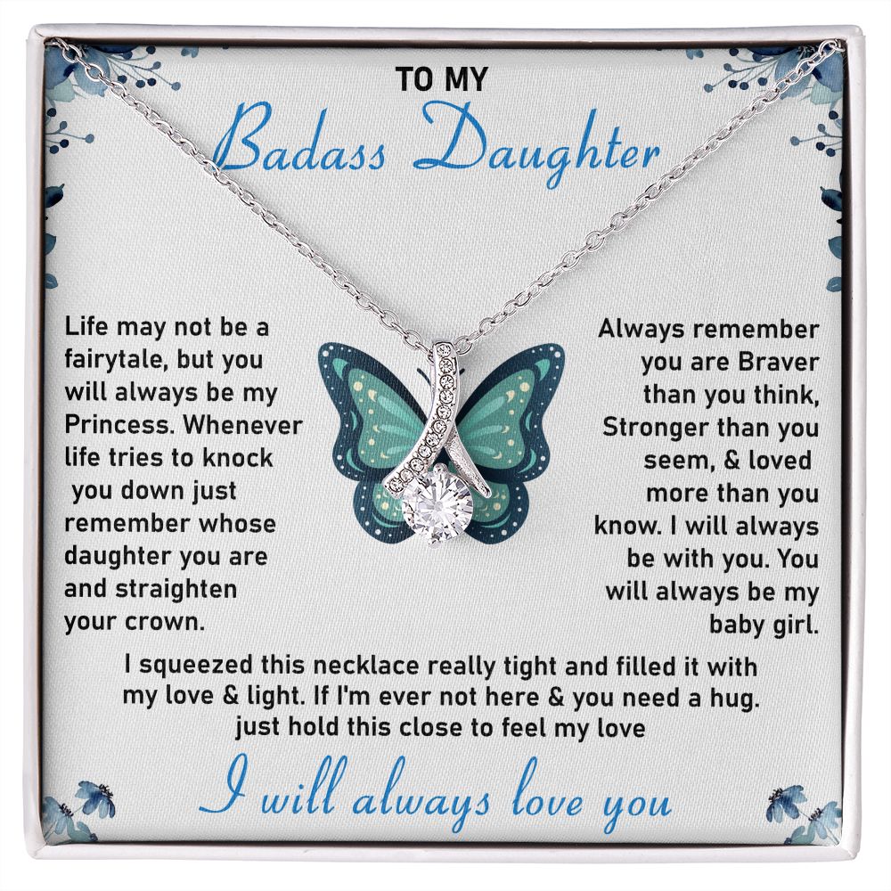 TO MY BADASS DAUGHTER | Daughter Birthday, Gift From Dad, Gift from Mom