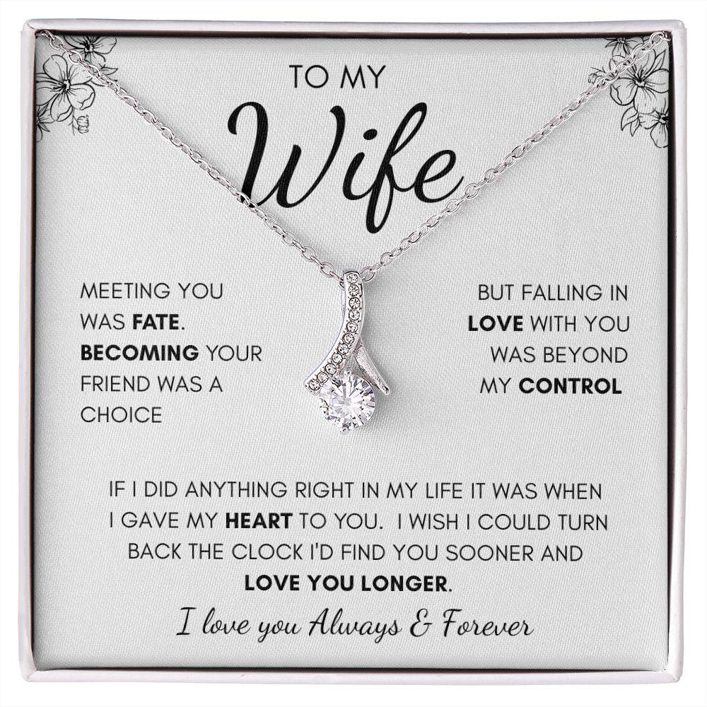 To My Wife | Alluring Beauty Necklace