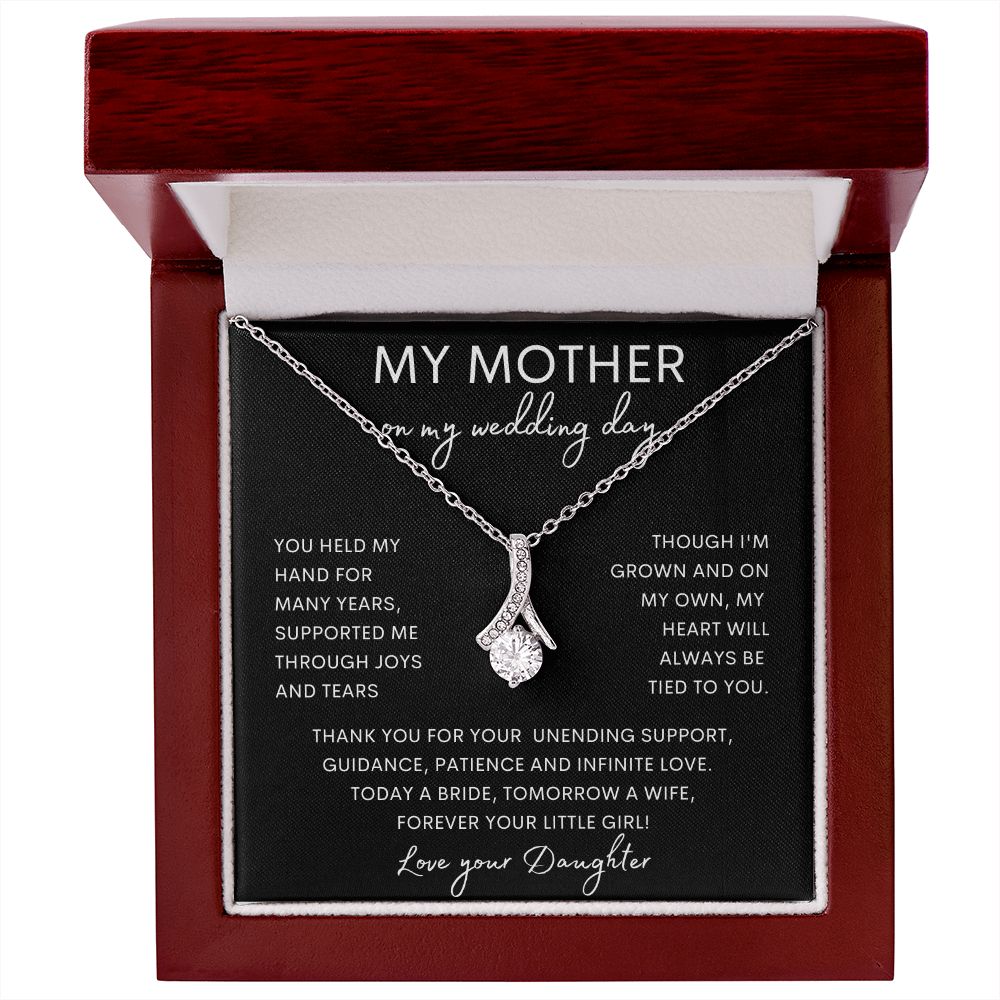 MY MOTHER | Alluring Beauty necklace | Mom Birthday Gift, Gift From Daughter, Mother Daughter Gift, Necklace For Mom, Mom Gift From Son