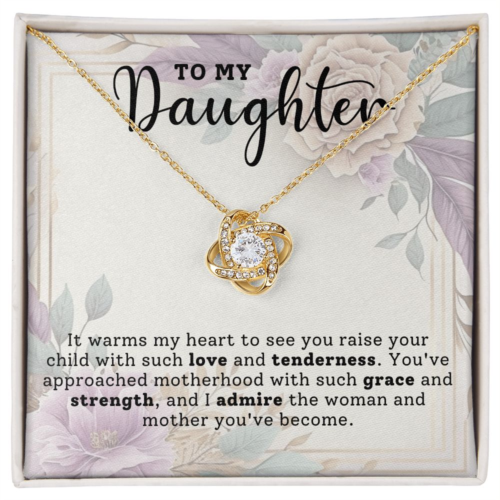 To My Daughter | Love Knot Necklace