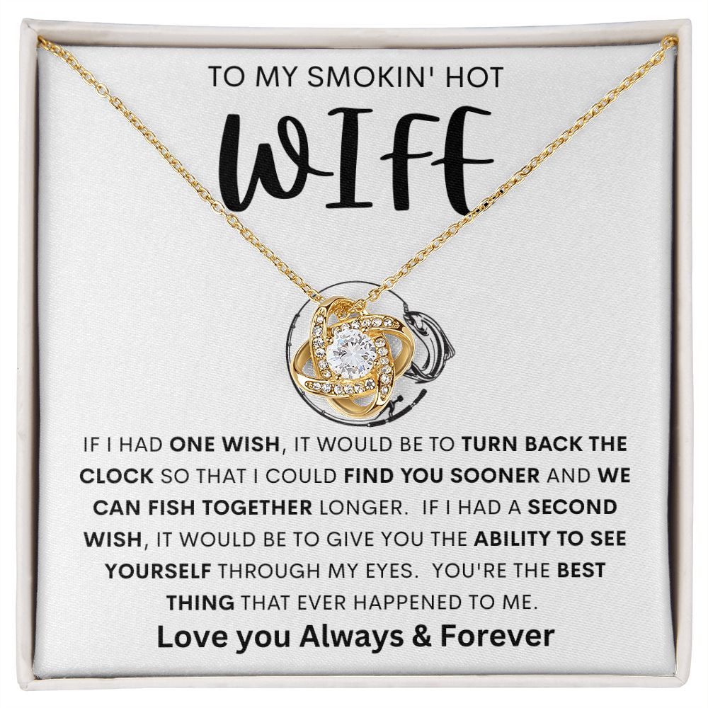 TO MY SMOKIN' HOT WIFE (FISHING) | Anniversary gift, Gift from husband, Wife birthday gift, Wife anniversary, Gift for wife
