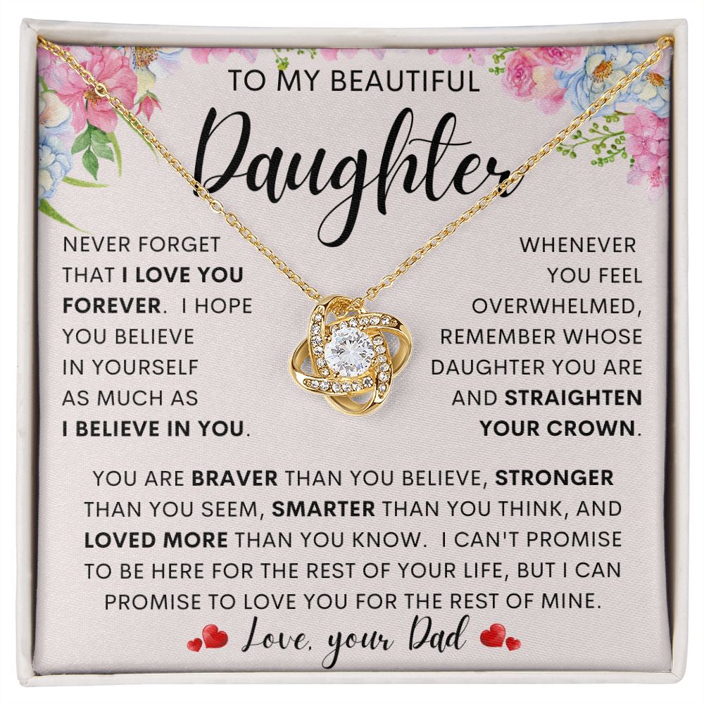 TO MY BEAUTIFUL DAUGHTER from Dad | Daughter Birthday, Gift From Dad, Dad To Daughter Gift, Christmas gift