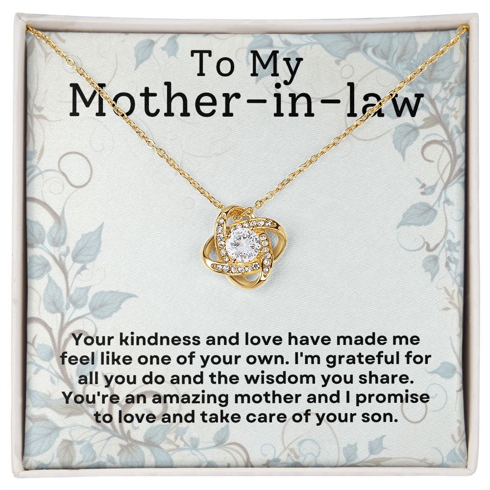 To My Mother-in-Law | Love Knot Necklace