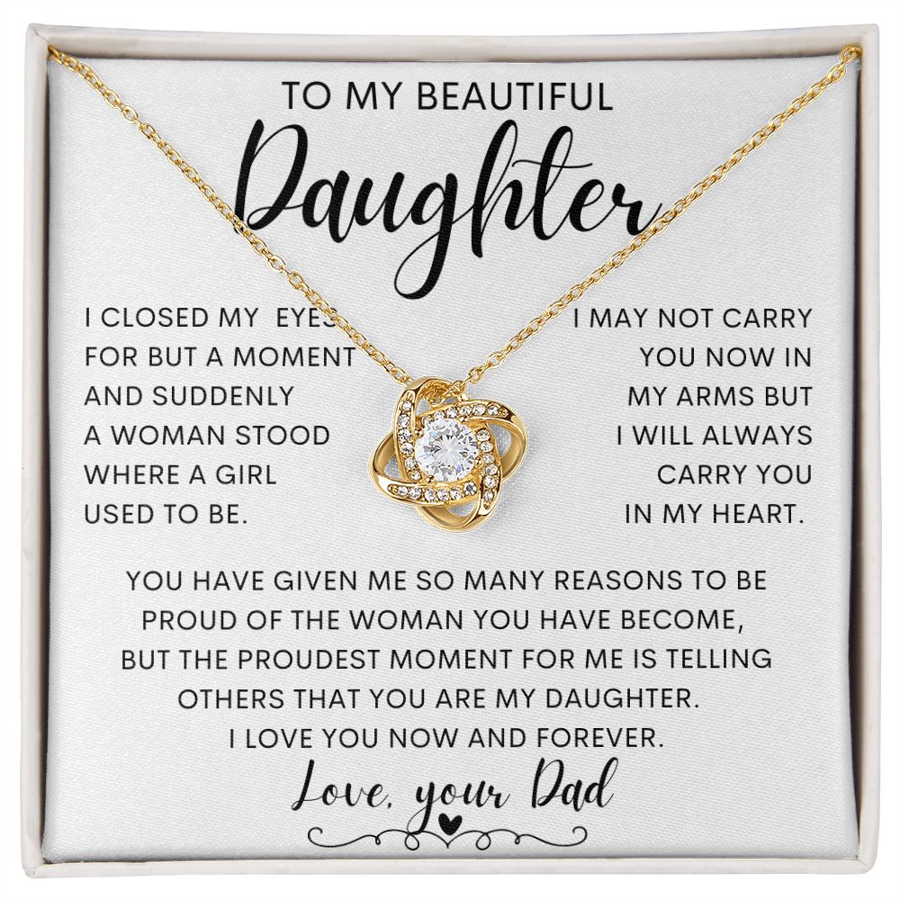 TO MY BEAUTIFUL DAUGHTER from Dad |  Daughter Birthday, Gift From Dad, Dad To Daughter Gift, Christmas Gift