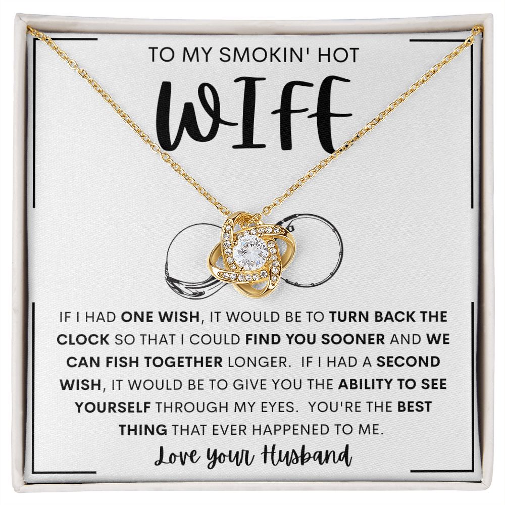 TO MY SMOKIN' HOT WIFE (FISHING) | Anniversary gift, Gift from husband, Wife birthday gift, Wife anniversary, Gift for wife