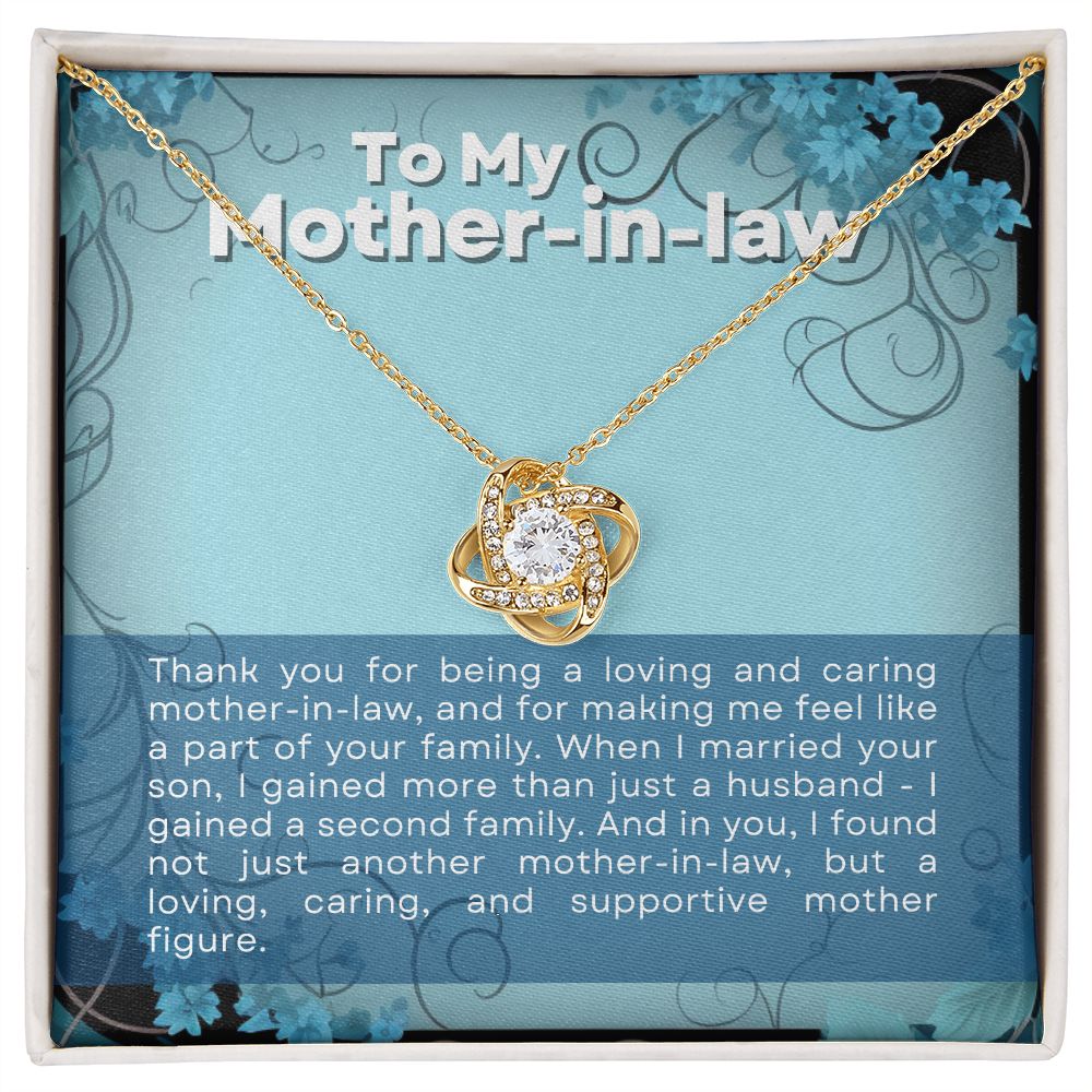To My Mother-in-Law | Love Knot Necklace