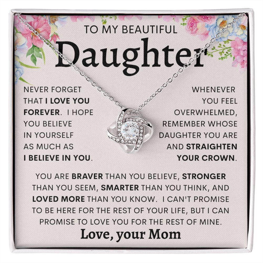 TO MY BEAUTIFUL DAUGHTER | Gift For Daughter, Birthday Gift, To My Daughter Gift, Daughter Birthday