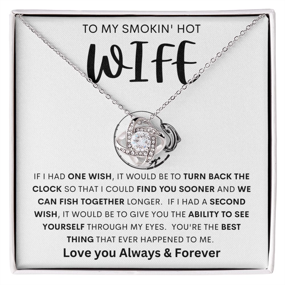 TO MY SMOKIN' HOT WIFE (FISHING) | Anniversary gift, Gift from husband, Wife birthday gift, Wife anniversary, Gift for wife