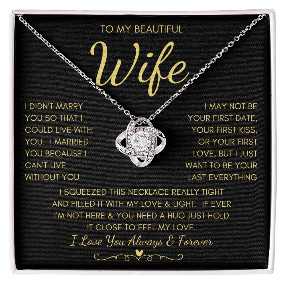 TO MY BEAUTIFUL WIFE | Anniversary gift, Gift from husband, Wife birthday gift, Wife anniversary, Gift for wife