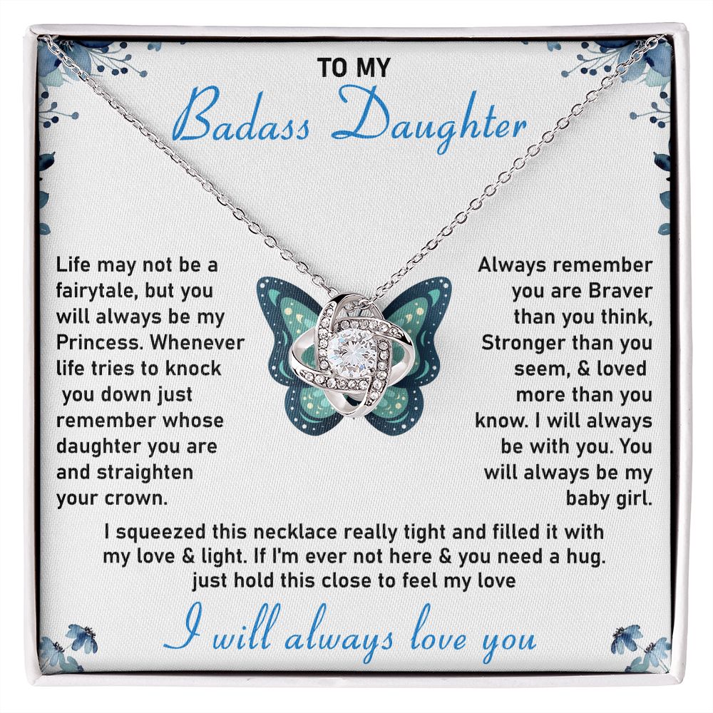 TO MY BADASS DAUGHTER | Daughter Birthday, Gift From Dad, Dad To Daughter Gift, Daughter Father Gift