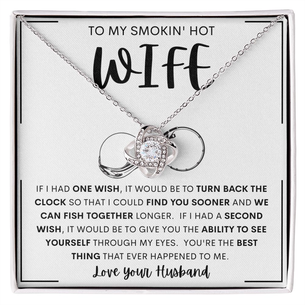 TO MY SMOKIN' HOT WIFE (FISHING) | Anniversary gift, Gift from husband, Wife birthday gift, Wife anniversary, Gift for wife