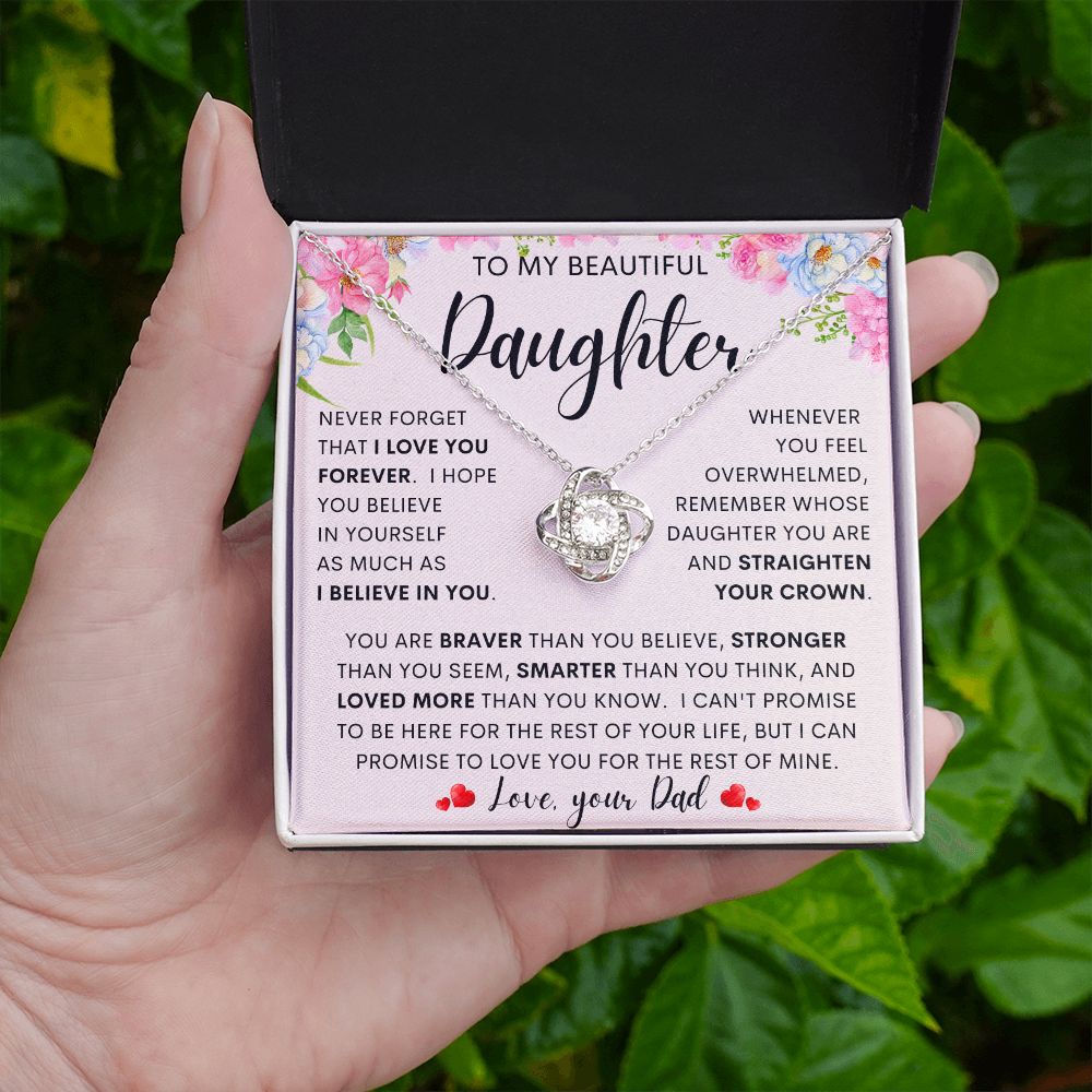 TO MY BEAUTIFUL DAUGHTER from Dad | Daughter Birthday, Gift From Dad, Dad To Daughter Gift, Christmas gift