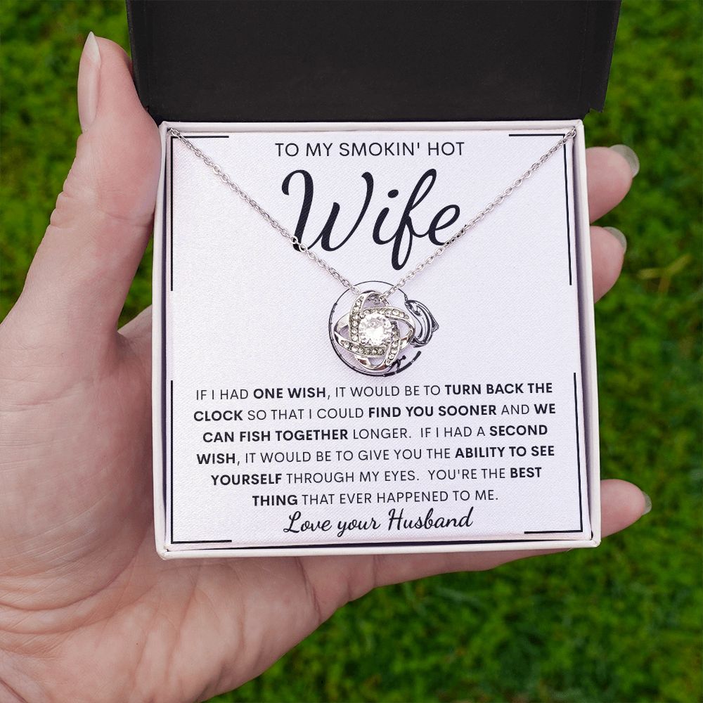 TO MY SMOKIN' HOT WIFE (FISHING)  | Anniversary gift, Gift from husband, Wife birthday gift, Wife anniversary, Gift for wife