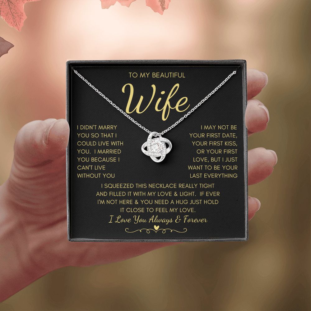 TO MY BEAUTIFUL WIFE | Anniversary gift, Gift from husband, Wife birthday gift, Wife anniversary, Gift for wife
