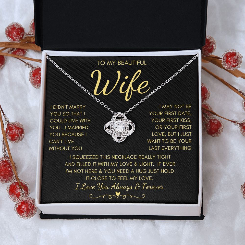 TO MY BEAUTIFUL WIFE | Anniversary gift, Gift from husband, Wife birthday gift, Wife anniversary, Gift for wife