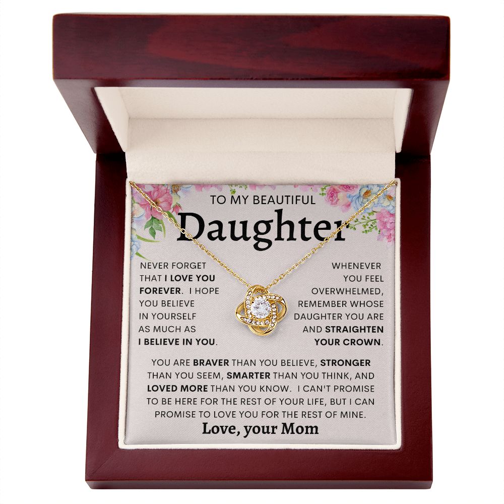 TO MY BEAUTIFUL DAUGHTER | Gift For Daughter, Birthday Gift, To My Daughter Gift, Daughter Birthday