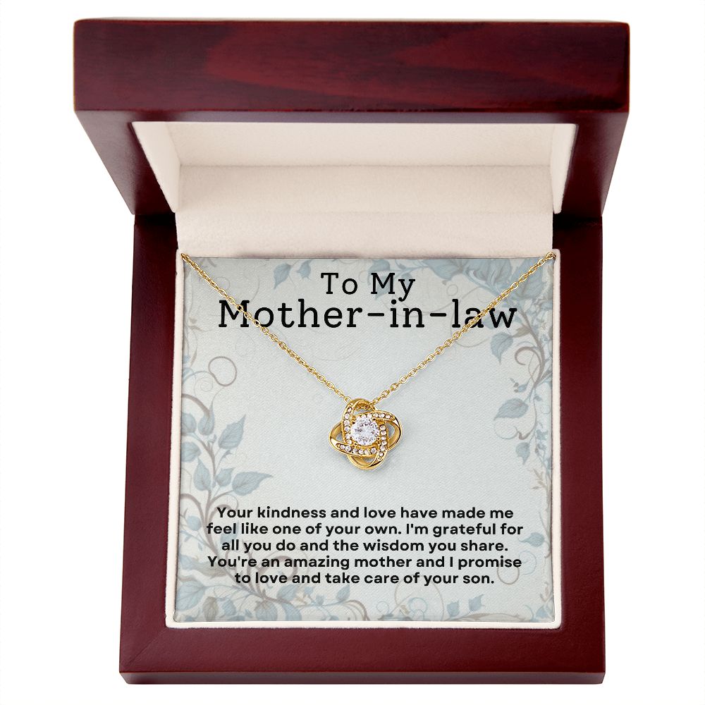 To My Mother-in-Law | Love Knot Necklace