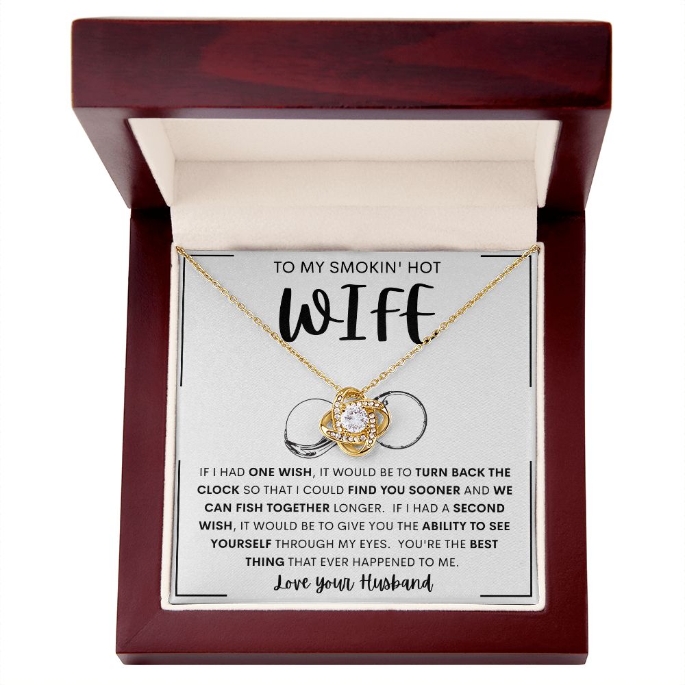 TO MY SMOKIN' HOT WIFE (FISHING) | Anniversary gift, Gift from husband, Wife birthday gift, Wife anniversary, Gift for wife