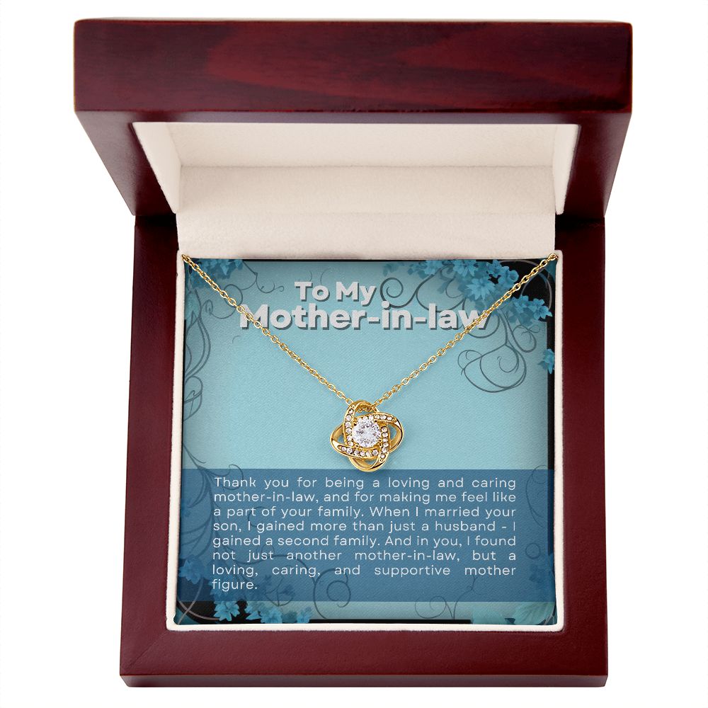 To My Mother-in-Law | Love Knot Necklace