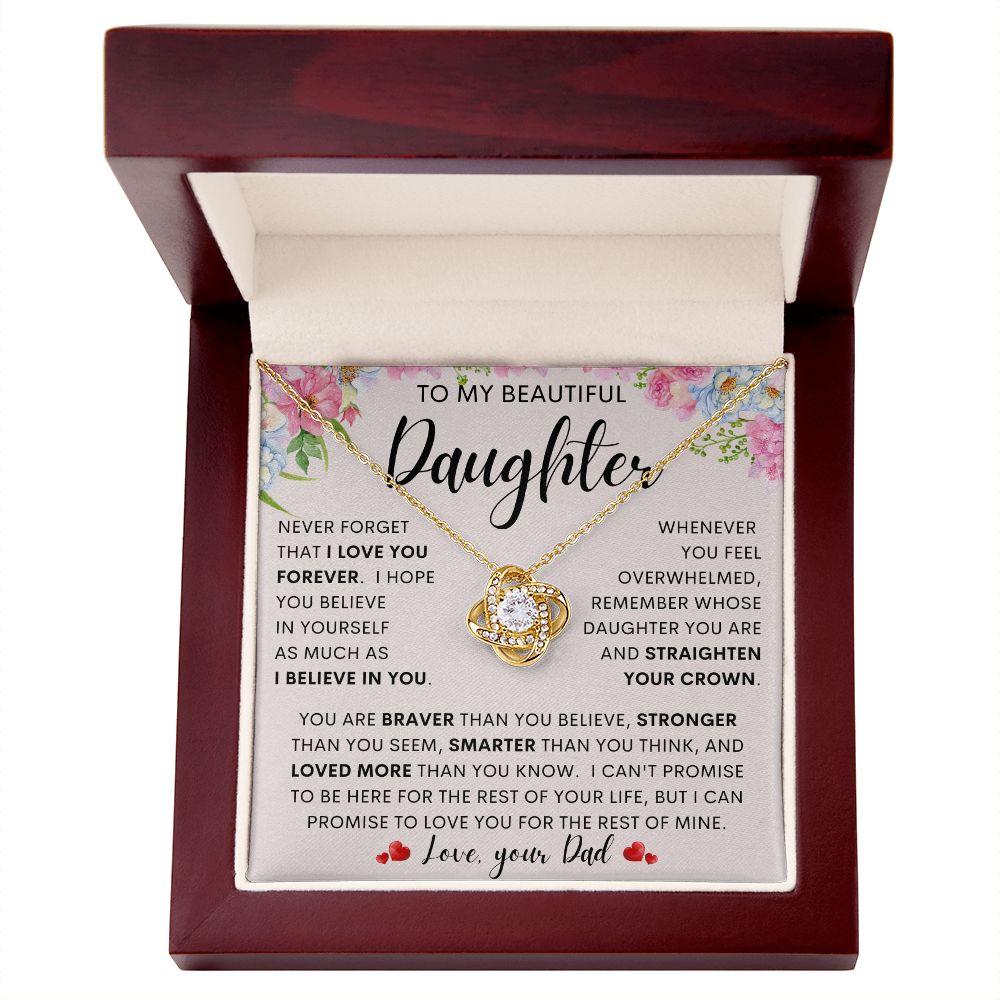 TO MY BEAUTIFUL DAUGHTER from Dad | Daughter Birthday, Gift From Dad, Dad To Daughter Gift, Christmas gift