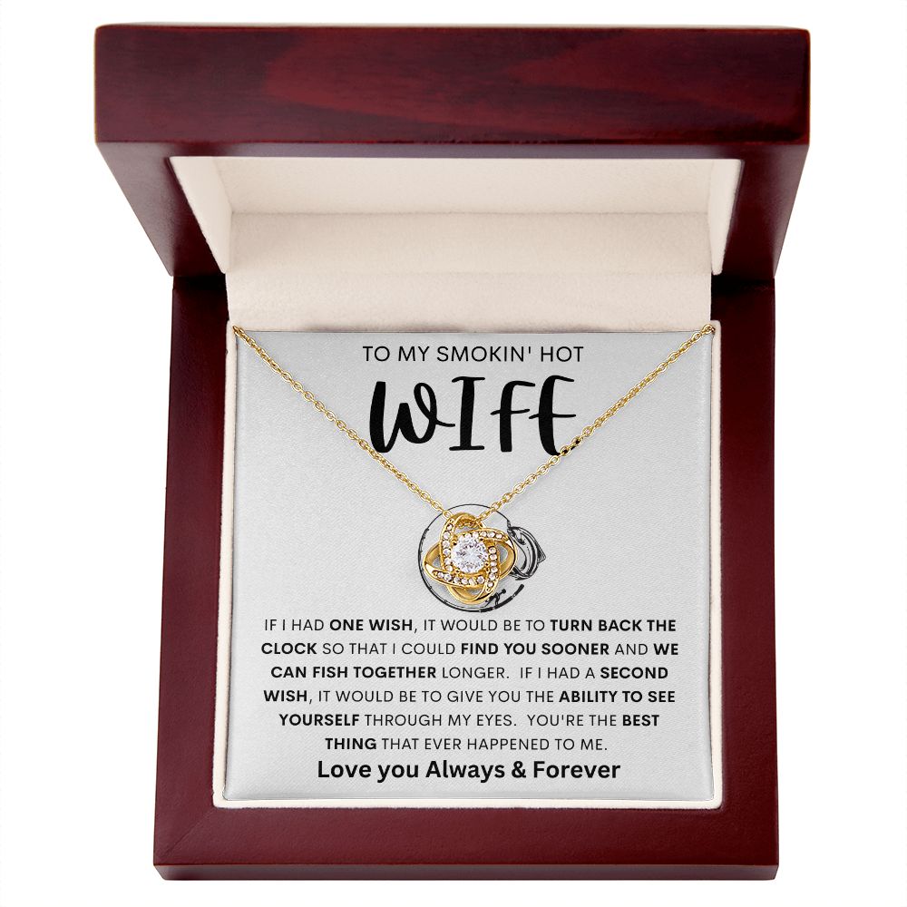 TO MY SMOKIN' HOT WIFE (FISHING) | Anniversary gift, Gift from husband, Wife birthday gift, Wife anniversary, Gift for wife