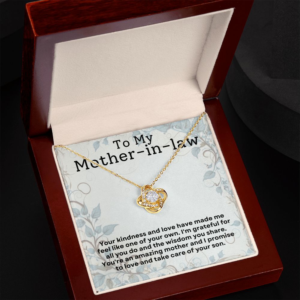 To My Mother-in-Law | Love Knot Necklace