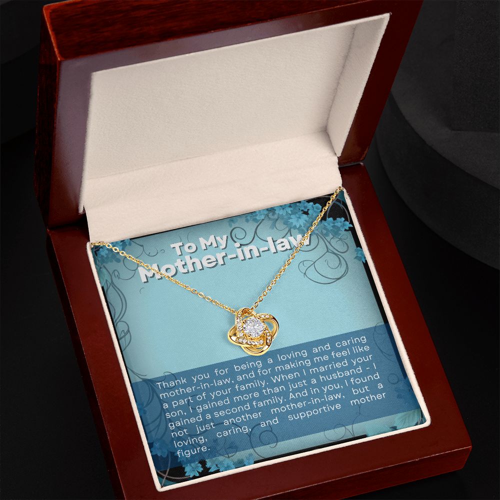 To My Mother-in-Law | Love Knot Necklace